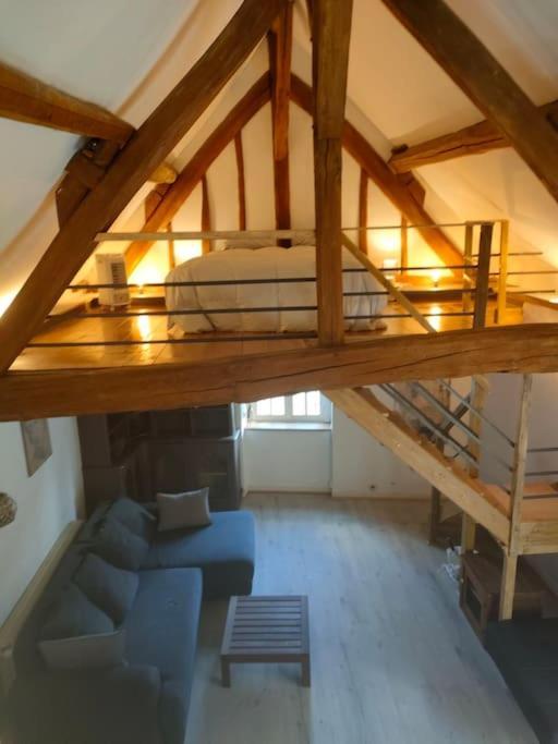 Le Ptit Loft Villa Brechamps Exterior photo
